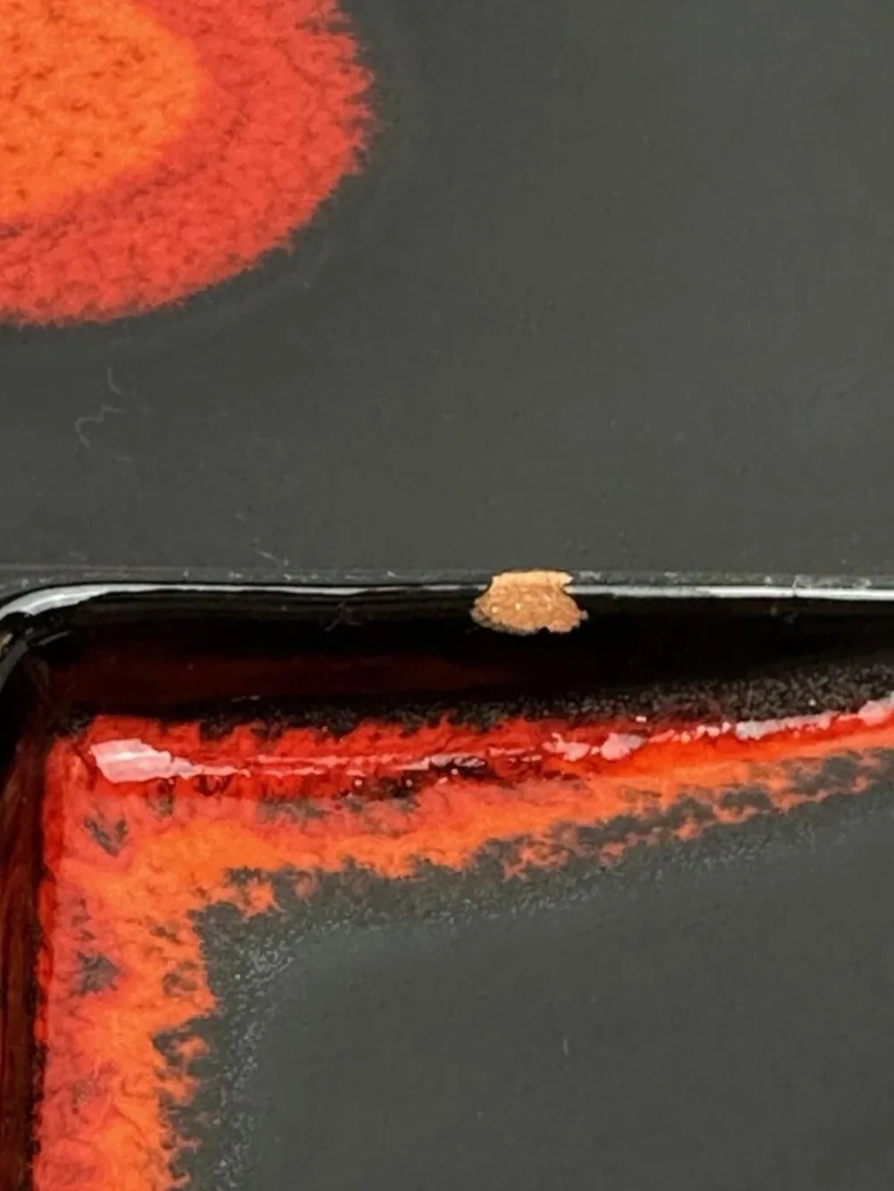 🔥 Vintage 1960s Burkart Keramik Raclette Plate Mid-Century Modern Swiss Ceramic